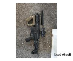 Double Eagle M923A DEK762 7.62/.300 BLK AEG, Black