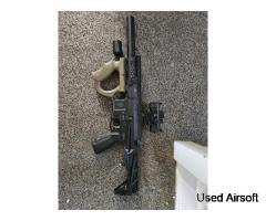 Double Eagle M923A DEK762 7.62/.300 BLK AEG, Black - Image 2