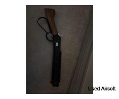 Lever action sniper rifle