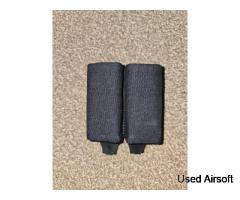Universal molle double open pistol pouch