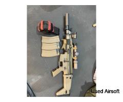 WE GBB SCAR-L *DMR Build* Lots of Mods+extras - Image 3