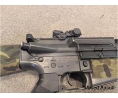 ICS M16 AEG Airsoft Rifle Bundle – Viper Gloves, Mesh Mask, Eye Pro - Image 4