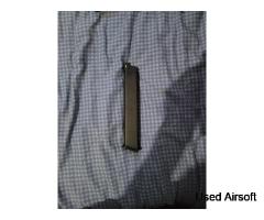 Armorer Works VX7 Mod 3 EU17 GBB Pistol, black and blue two tone - Image 3