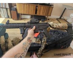 Krytac Trident MK2 CRB with mags, sight and bag