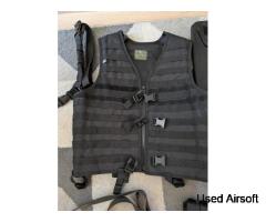 MFH Molle Tactical Vest - Zip Middle + Molle Attachments - Image 2