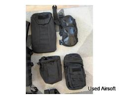 MFH Molle Tactical Vest - Zip Middle + Molle Attachments - Image 3