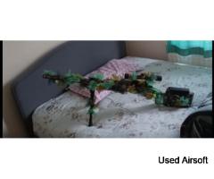 *ONLY USED TWICE FULLY CAMOED M40A5 MACMILLIAN SNIPER RIFLE*