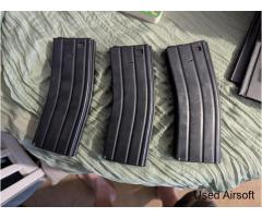Used ASG high cap flash Mags
