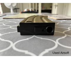 Lancer Tactical M4 Mid Cap Tan Metal Mag