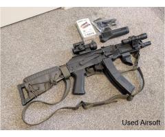 LCT Vityaz PP-19-01 Russian SMG with spare mags and Zenitco grip