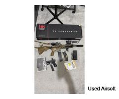 Umarex VFC HK416A5 V3 Ral8000 GBBR (Asia Edition) + Umarex GHK Cerakote Glock 45 MOS + Extras - Image 2