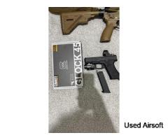 Umarex VFC HK416A5 V3 Ral8000 GBBR (Asia Edition) + Umarex GHK Cerakote Glock 45 MOS + Extras - Image 4