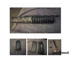M16 rifle equipped with m203 grenade launc⁸her - Image 3