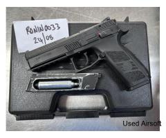 ASG CZ P-09 with 2 mags