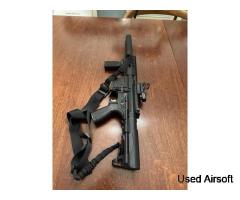 G&G Full Metal ARP 556 PDW AEG Airsoft Rifle and equipment - Image 2