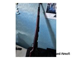 Double Kar98 shell ejecting rifle with shell net - Image 2