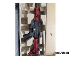 Electric Airsoft SMG & Gas Blowback G17 + Accessories.