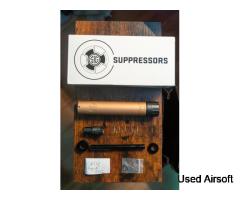 Sig Sauer SLH 300 suppressor FDE anodised - Premium steel version - Image 3