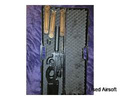 P90 CYMA, lightly used, with extra attachments