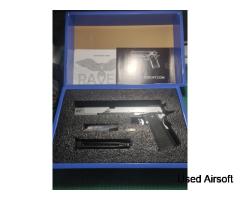 Raven dragon 7 gbb pistol - chrome - Image 2