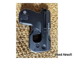 Tokyo Marui Curve stealth pistol mint condition with spare mag - Image 2