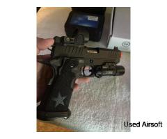 Upgraded! Airsoft Staccato P 2011/Hi Capa GBB Co2 Pistol - Image 3