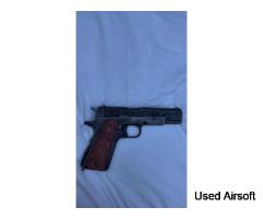 Cybergun x Armorer Works Auto-Ordnance 1911 GBB Pistol, Victory Girl - Image 3