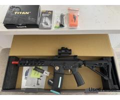 KWA EVE 9 AEG Airsoft with Internal Upgrades Installed by Evike Great Condition