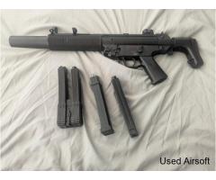 CYMA CM.041 SD6 SMG-5 Submachine Gun BLUE Limited Edition