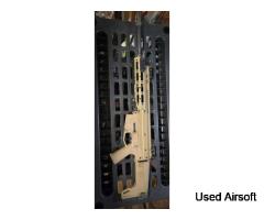 WE-Tech MSK Carbine Gas Blowback Airsoft Rifle With 3 Mags
