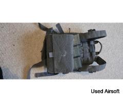 Viper chest rig with backpack grey