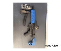 King Arms PDW 9mm SBR Long Airsoft AEG Rifle