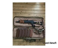 CYMA CM.045A AKS-74U Real Wood Handguard