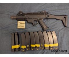 ASG Scorpion Evo + HBI handguard and 10 mags - Image 2