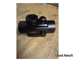 1x40 red/green dot sight
