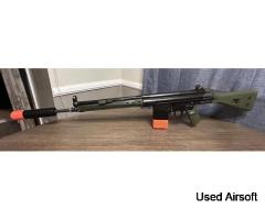 WeTech G3A3 Gas Blowback Rifle (DMR) — 2 Magazines & 2 Bags Of BBs - Image 3