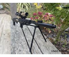 Battle-ready SVU CYMA — 400 FPS, brushless motor & MOSFET, single-shot DMR + 4 mags & scope