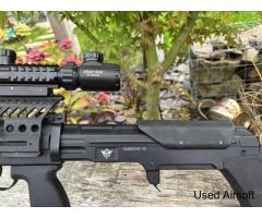Battle-ready SVU CYMA — 400 FPS, brushless motor & MOSFET, single-shot DMR + 4 mags & scope - Image 4
