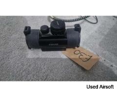hawk red dot site
