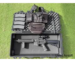 Tokyo Marui MWS with upgraded barrel and hop rubber