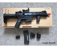 KWA Ronin VM4 T6 PDW AEG v2.5 Airsoft Rifle + Accessories