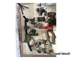 CYMA Blue Series MP5 and Assorted clothing and equipment bundle - Image 3