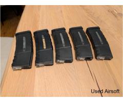 M4 MAGS: 4 x low cap and 6 x high cap (see description) - Image 2