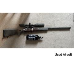 Upgraded Wolverine TM vsr10 G-Spec with tank