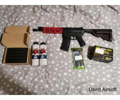 Ares Amoeba AM-008 M4 Carbine Two Tone red