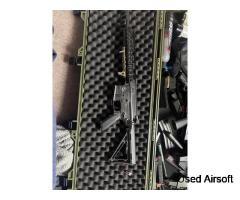 Armylite m4 upgraded gearbox