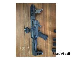 Upgraded King arms pdw airsoft rifle - Image 2
