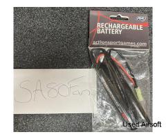 ASG 9.6v 1600mAh NiMH Crane Stock Nunchuck Battery