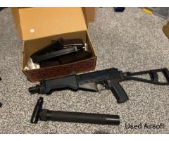 LCT SR-3M w/8 mags and suppressor.