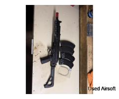 Tokyo Marui AKX with 4 mags